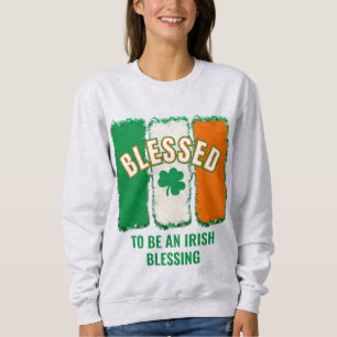 Moletom ABRAÇADO POR SER UM Dia de São Patrício IRLANDÊS B
