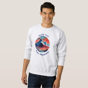 Moletom Abrace o Poder da Fé Sweatshirt