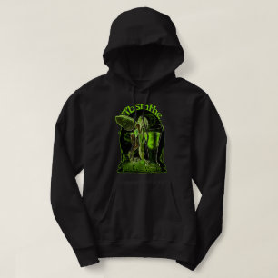 Moletom Absinthe La Fee Verte Fairy Com Vidro