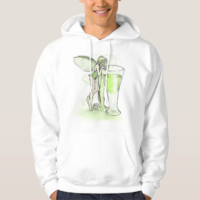 Moletom Absinthe La Fee Verte Fairy With Glass (sem texto) (Frente)