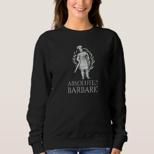 Moletom Absolutamente Bárbaro Legião Romana Antiga Spqr