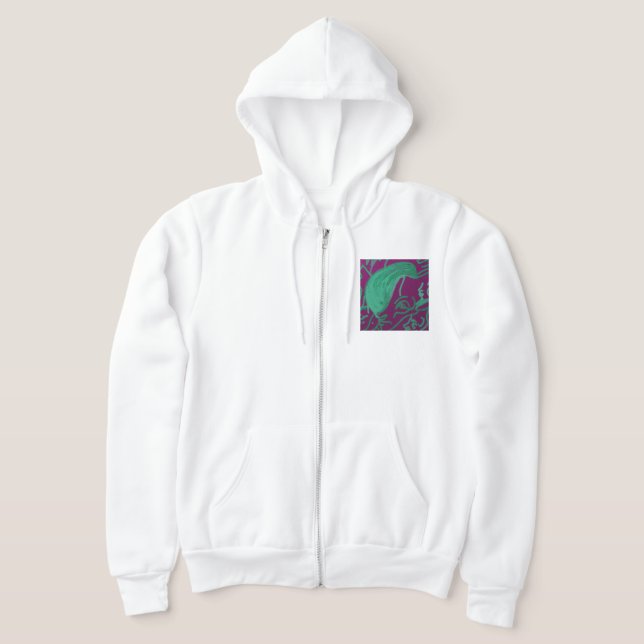 Moletom Abstract Collage Full Zip Hoodie (Postura )