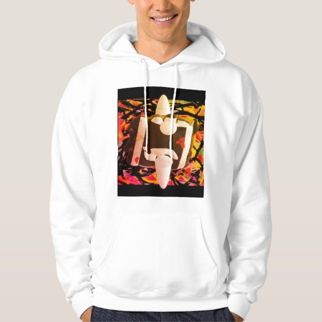 Moletom Abstract futuristic design modern T-Shirt (Frente)