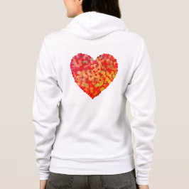Moletom Abstract Heart Confetti Art