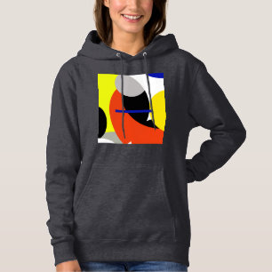 Moletom Abstrato Vermelho Amarelo