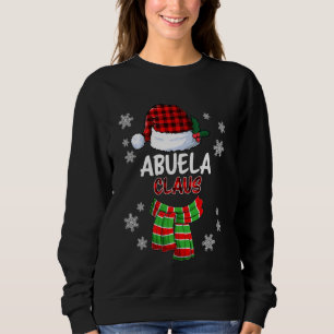 Moletom Abuela Claus Feliz Natal da Família de Combates En