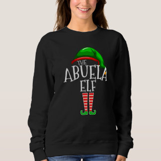 Moletom Abuela Elf  Family Matching Group Christmas  Squad