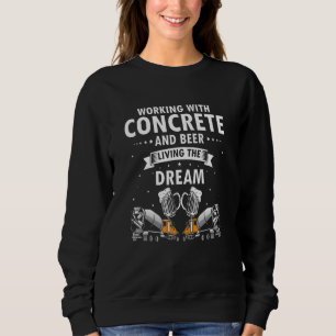 Moletom Acabador De Concreto Masculino Para Trabalhador De