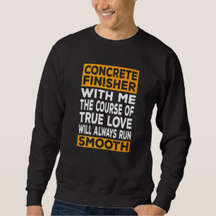 Moletom Acabador de Máquina de Concreto e Acabador de Conc