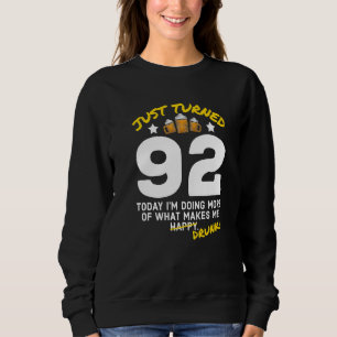 Moletom Acabei De Virar 92 Cerveja Bebendo 92º Bebado de a