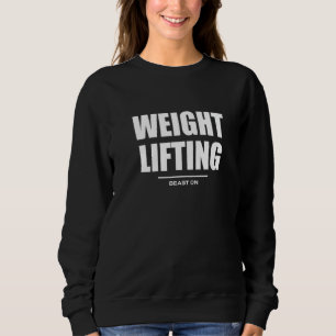 Moletom Academia de Levantamento de Peso Treino de Fitness