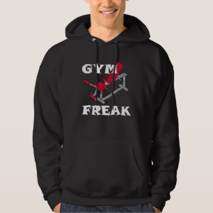 Moletom Academia Louco por Academia Treino Motivação Fit