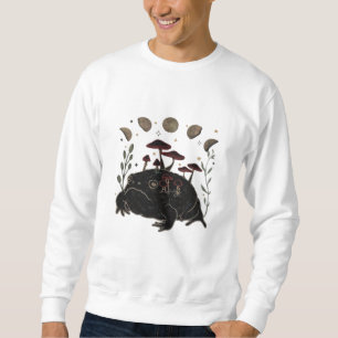 Moletom Academia Lua Witchy Goblincore Estética Sapo Cla