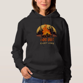 Moletom Acampamento Burt Lake Michigan