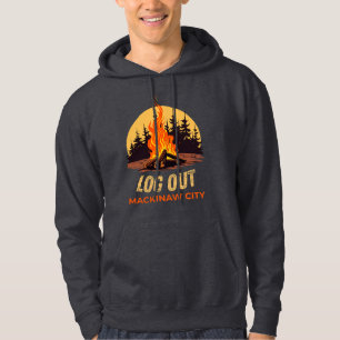 Moletom Acampamento Mackinaw City Michigan