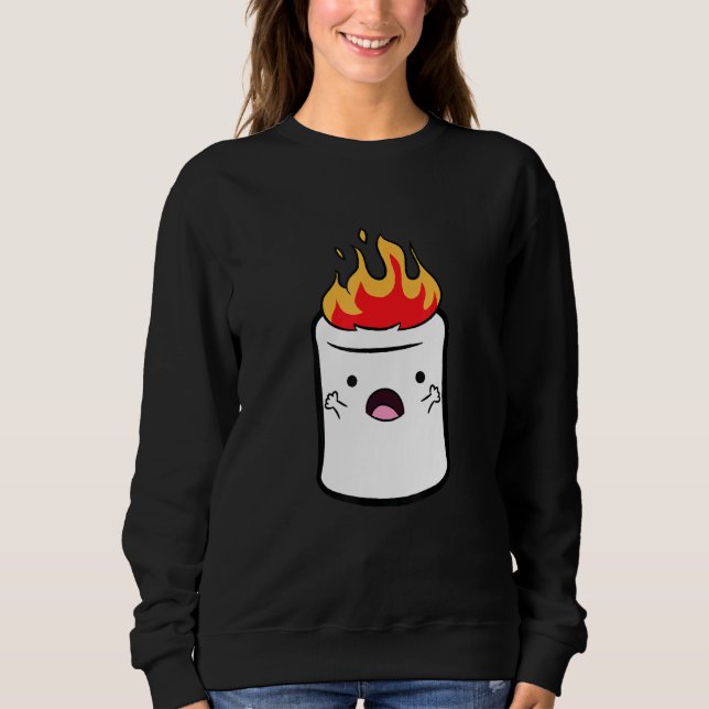 Moletom Acampamento Marshmallow (Frente)