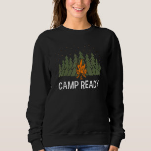 Moletom Acampamento Pronto Viagem de Camping de Verão Trop