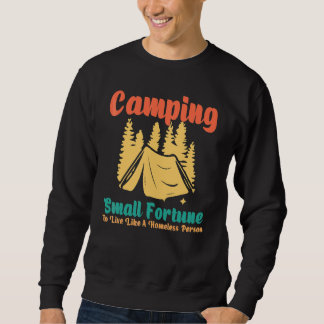 Moletom Acampamento Trilha Gastar Pequena Fortuna Viver Co