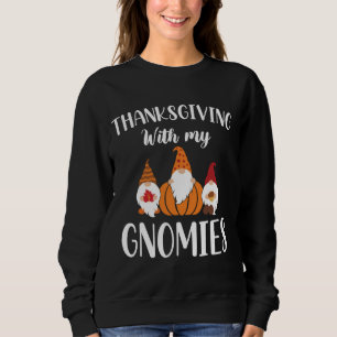 Moletom Ação de Graças Com Meus Gnomos