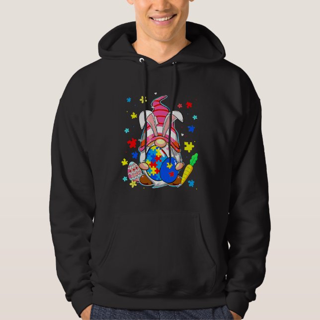 Moletom Accept Understand Love Gnome Autism Awareness East (Frente)