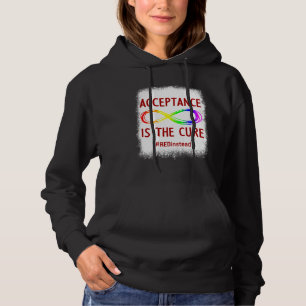 Moletom Acceptance Is The Cure Autism Awareness Long Sleev