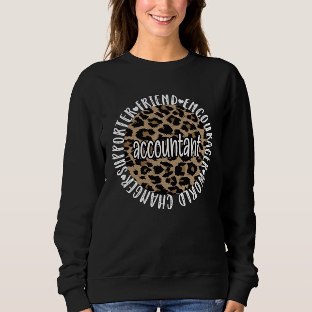 Moletom Accountant Appreciation Bookkeeper Accounting  1 (Frente)