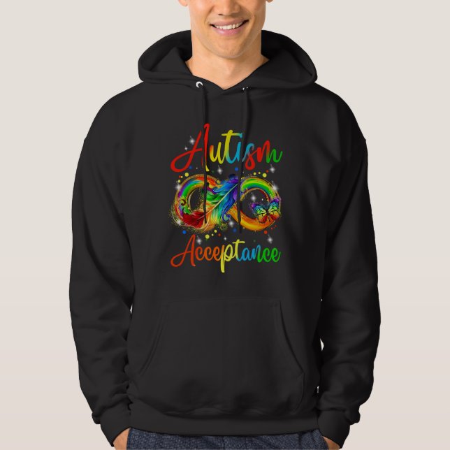 Moletom aceitação do autismo (Frente)