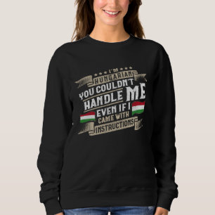 Moletom Acessórios Hungria Bandeira Húngaros Homens & Mulh