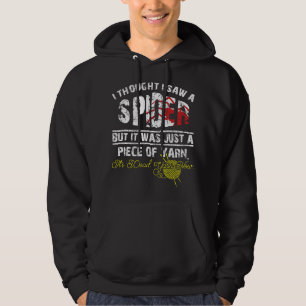 Moletom Achei Que Tinha Visto Uma Aranha Mas Era Lã Engraç