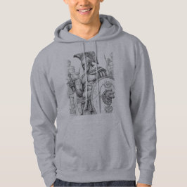 Moletom Achilles Greek Hero Warrior Sketch Art Hoodie