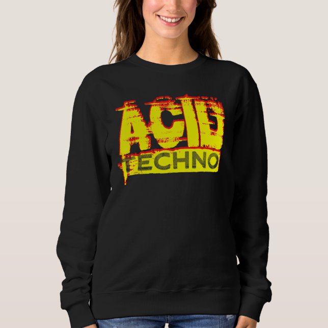 Moletom Acid Techno 303 Rave DJ Bassline Clubbing Festival (Frente)