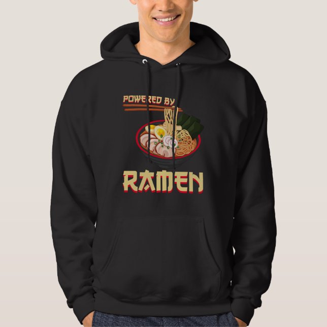 Moletom Acionado Por Ramen Japonês Anime Noodles (Frente)