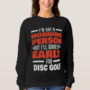 Moletom Acordar Cedo Para Disc Golf Dito  Frisbee Golfe P