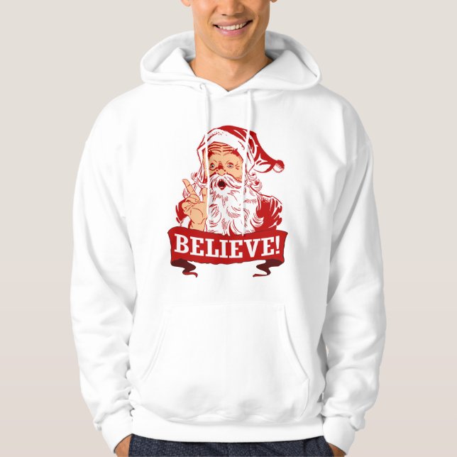 Moletom Acredite em Papai Noel (Frente)