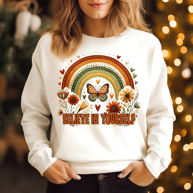 Moletom Acredite em si mesmo (Criador carregado)