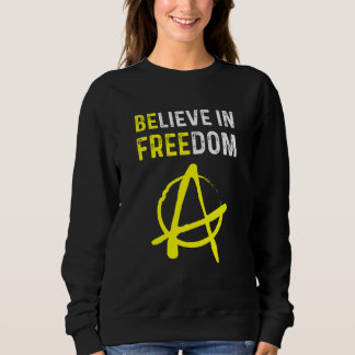 Moletom Acredite Na Liberdade Seja Livre Ancap Liberdade A
