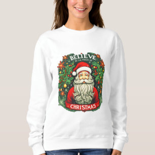 Moletom Acredite na Mágica do Natal Festivo