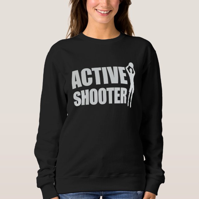Moletom Active Shooter Basketball Player Basketball Active (Frente)