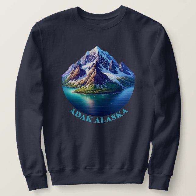 Moletom Adak Alaska (Frente do Design)