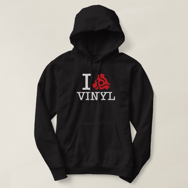 Moletom Adaptador de Vinil I 45 (Frente do Design)