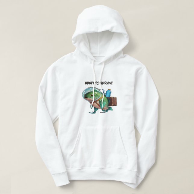 Moletom Adapte-se para Sobreviver (Frente do Design)
