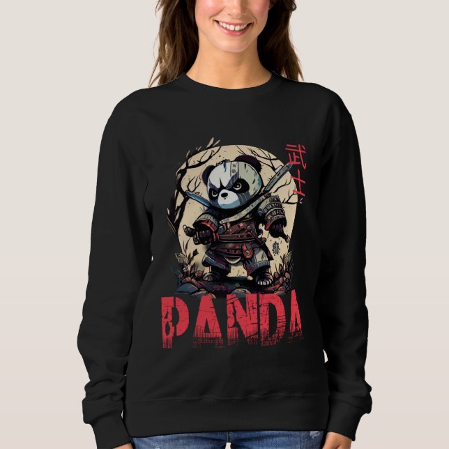 Moletom Add Samurai Panda to Japanese Art  1 (Frente)