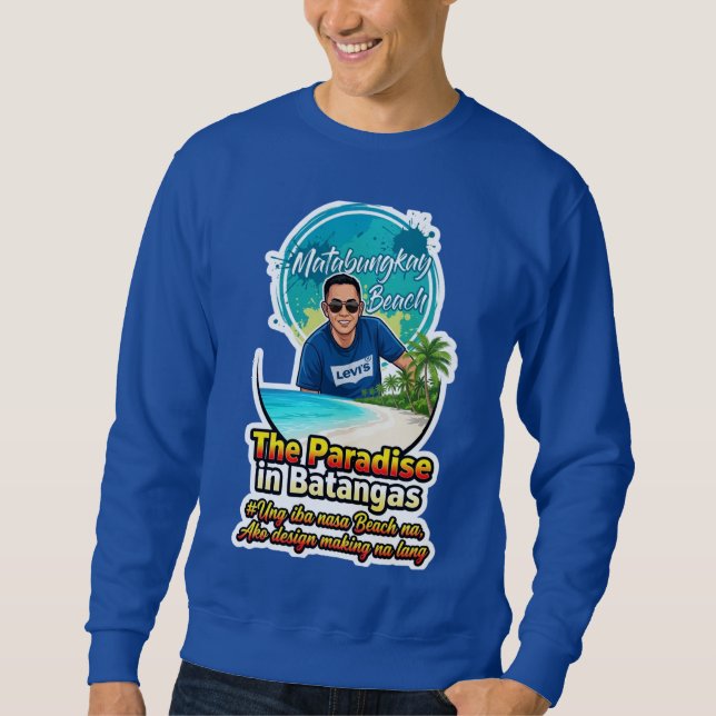 Moletom Adesivo com Logo da Praia de Matabungkay "Designer (Frente)
