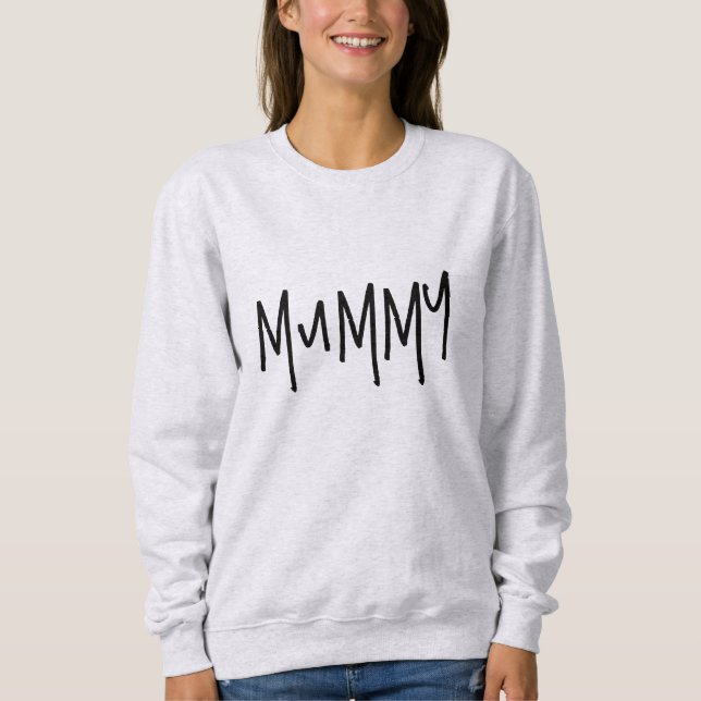 Moletom Adição da Família Mamã Hoodie (Frente)