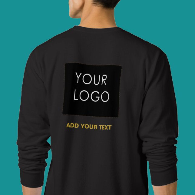 Moletom Adicionar logotipo Promocional da empresa (Custom Logo Corporate Business Sweatshirt)