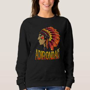 Moletom Adirondack Tribe Nativo Americano Adirondack Herit
