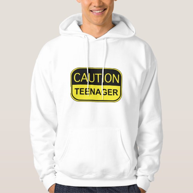 Moletom Adolescente de precaução (Frente)