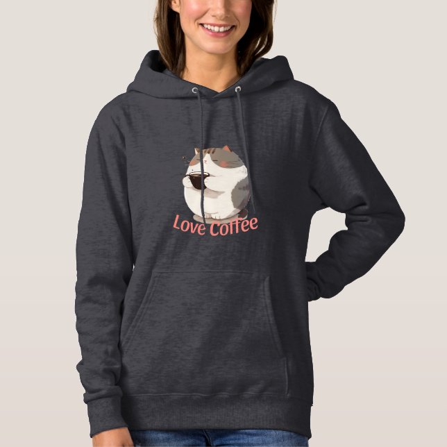 Moletom Adorable Love Coffee (Frente)