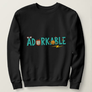 Moletom Adorável: Nerdy Cute & Quirky Sweatshirt -T Shirt