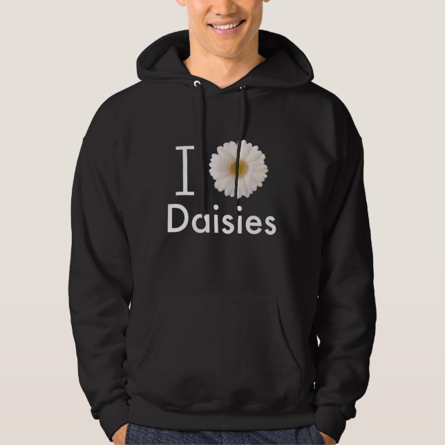 Moletom Adoro Daisies Gerber Daisy White Flower (Frente)